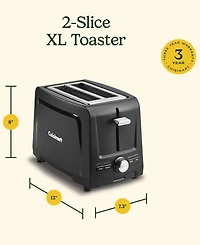 Cuisinart 2-Slice Xl Slot Toaster
