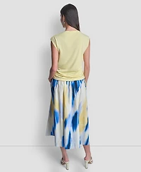 Dkny Women's Sleeveless Pique Top