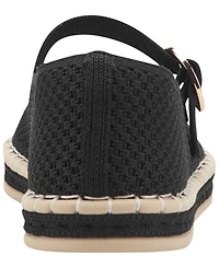 Easy Spirit Women's Francene Knit Mary Jane Espadrille Flats