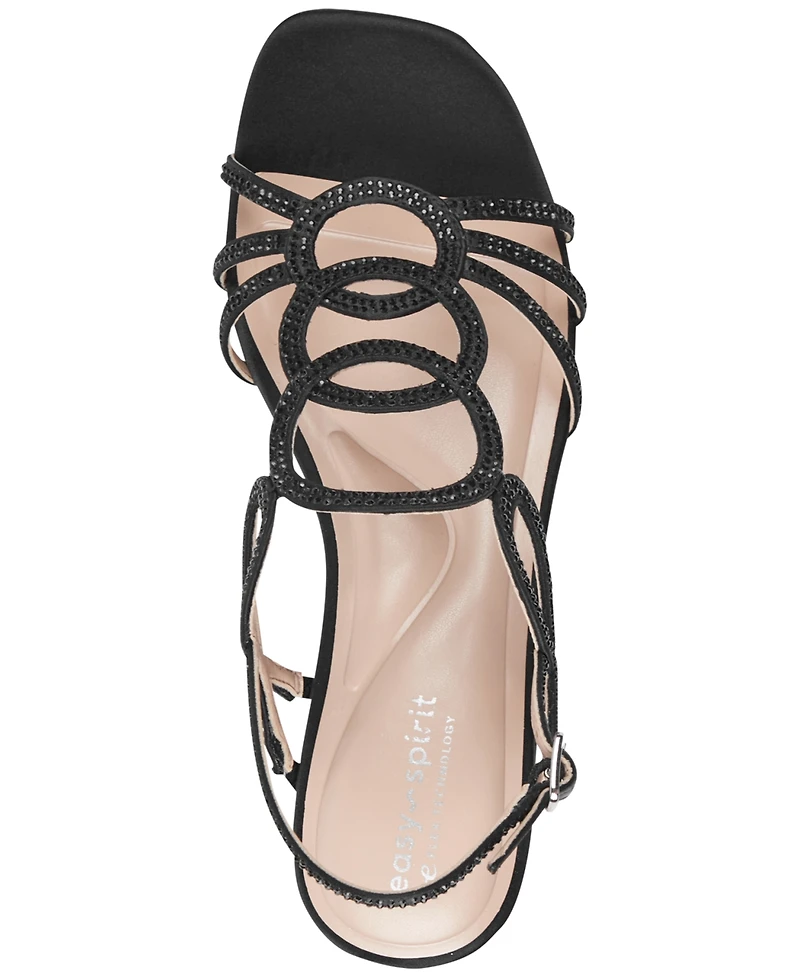 Easy Spirit Women's Yana Block Heel Dress Sandals