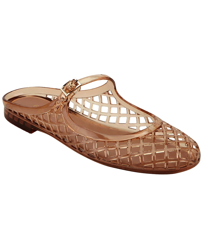 Easy Spirit Women's Yunie Jelly Mary Jane Mule Flats