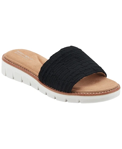 Easy Spirit Women's Jadyn Slip-On Flat Sandals