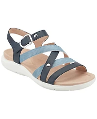 Easy Spirit Women's Wayan Strappy Flat Sandals