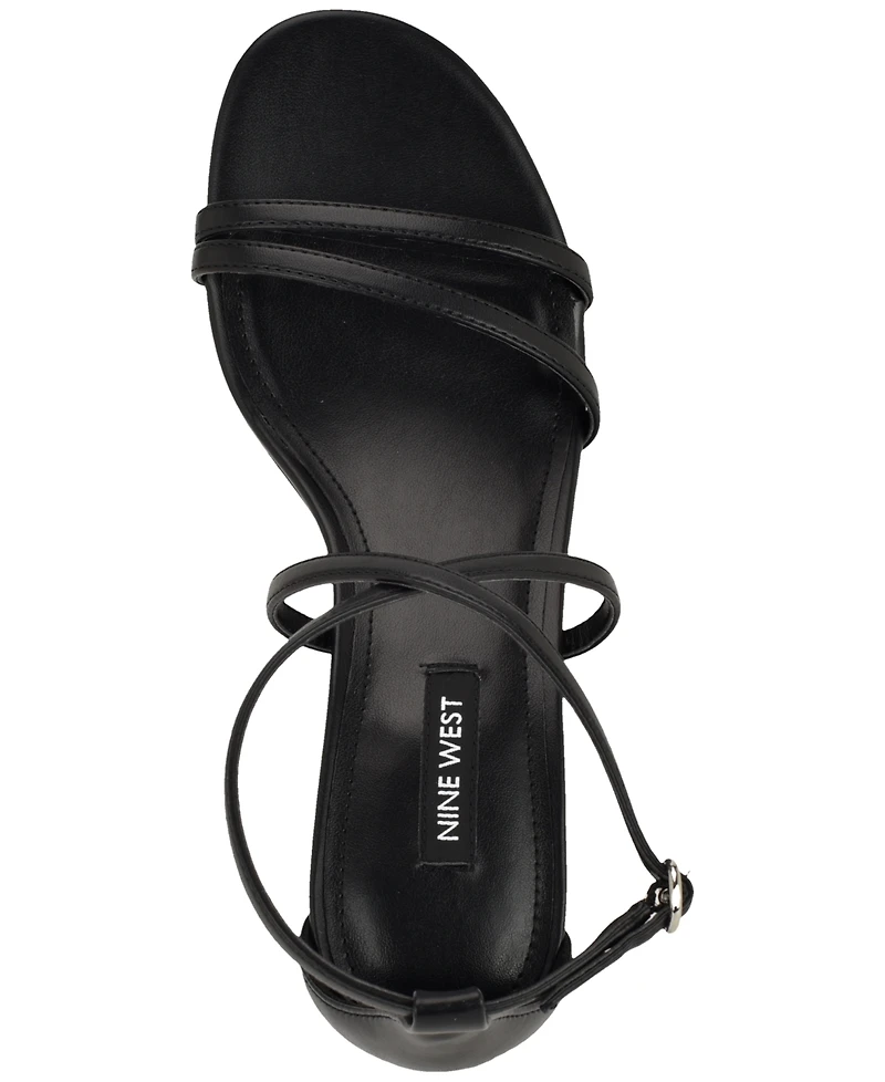 Nine West Women's Jettie Strappy Tapered Dress Sandals