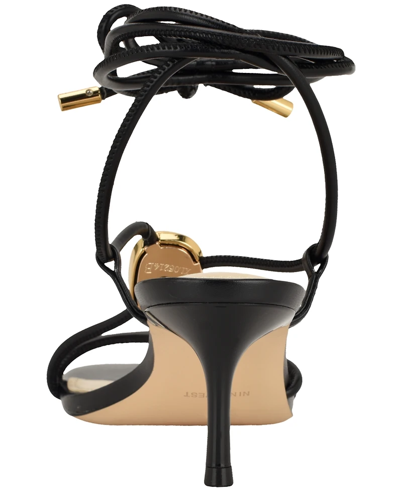 Nine West Women's Greska Tie-Up Dress Sandals