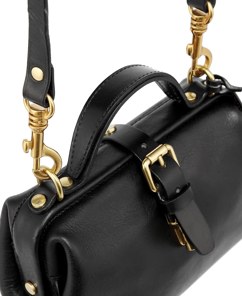 Old Trend Doctor Small Leather Crossbody Bag