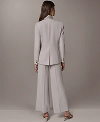 Donna Karan New York Petite Shawl Collar Long-Sleeve Jacket