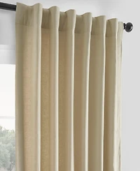 Half Price Drapes French Linen Room Darkening Curtain