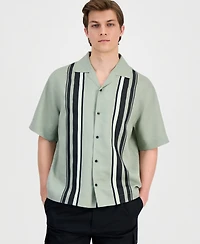 Hugo Boss Men's Espino Short-Sleeve Printed Shirt