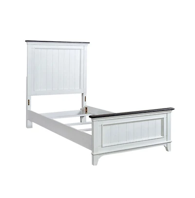 Liberty Furniture Industries, Inc Twin Panel Bed in Poplar & Rubberwood Solids