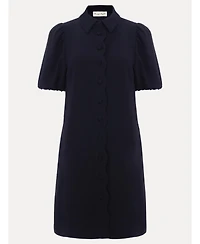Phase Eight Women's Candice Scallop Detail Shirt Dress