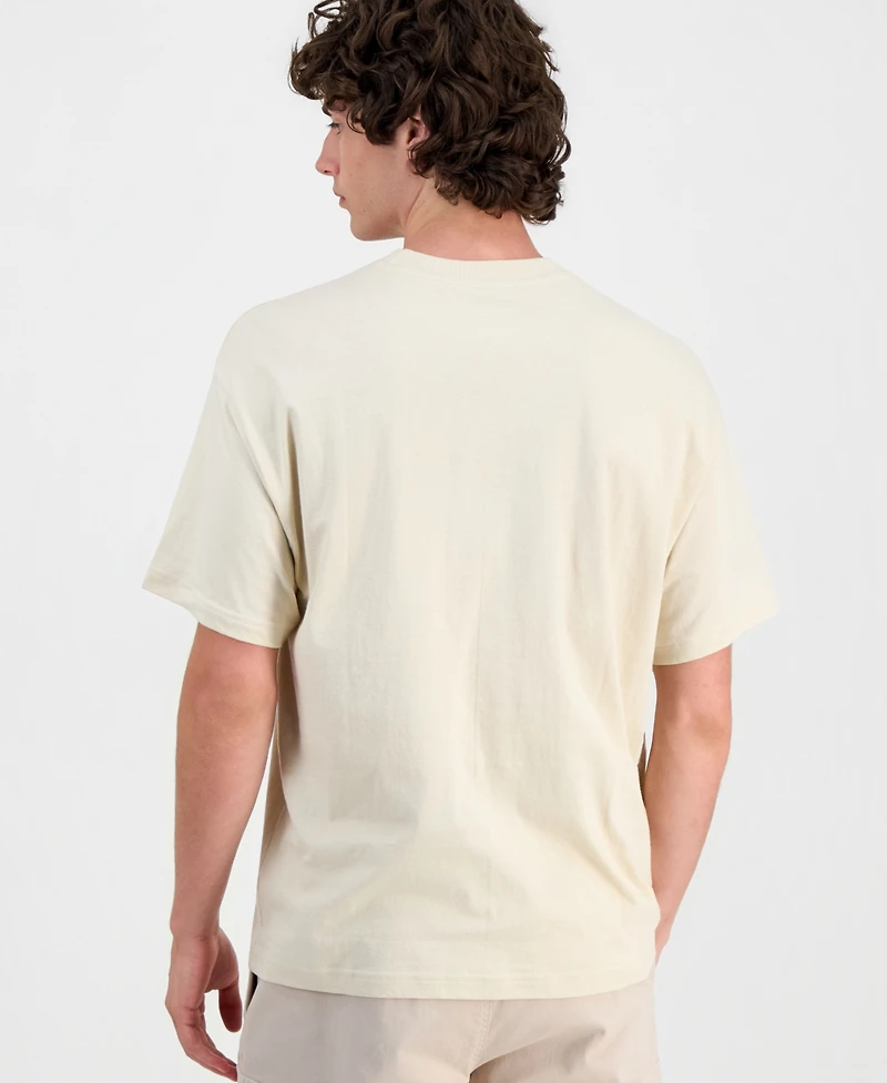Big League Chew Men's Oversized-Fit Ground Ball Graphic T-Shirt