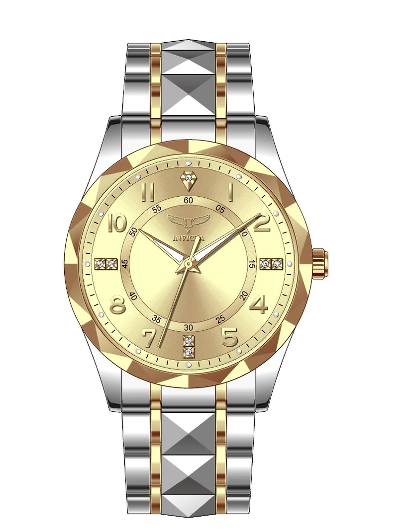 Invicta Men's Specialty Quartz PC21S Copper Dial Watch