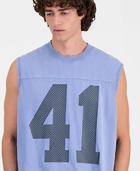 Hollywood Men's Mineral Washed Muscle Sleeveless Shirt