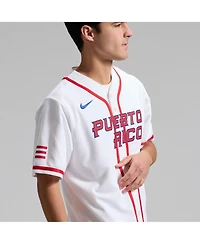 Nike Men's White Puerto Rico Baseball 2026 World Classic Stadium Jersey