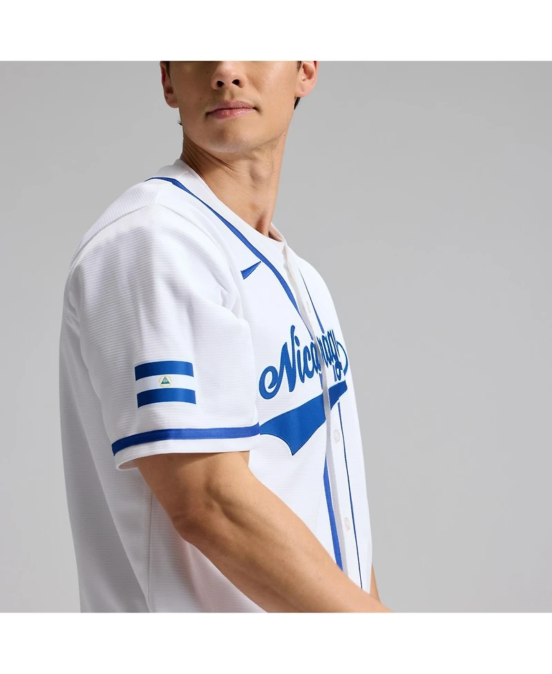 Nike Men's White Nicaragua Baseball 2026 World Classic Stadium Jersey
