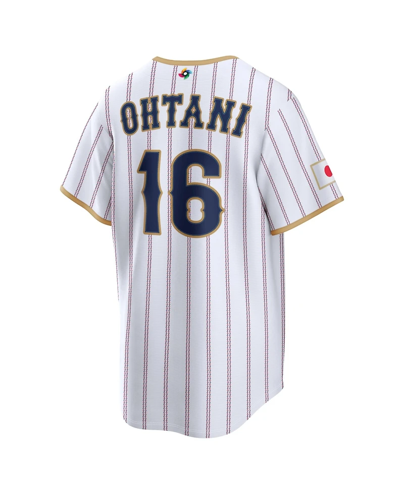 Nike Men's Shohei Ohtani White Japan Baseball 2026 World Baseball Classic Stadium Jersey