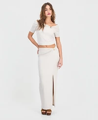 Guess Women's Brigitte Midi Skirt