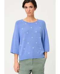 Olsen Women's Embellished Sweater
