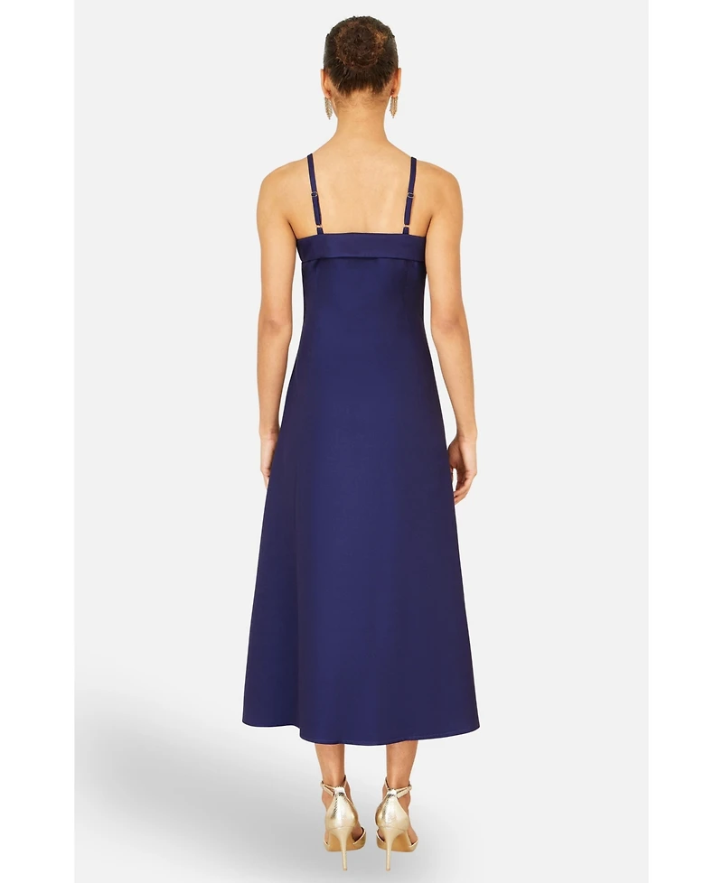 Yumi Women's Pansy Strappy Midi Dress