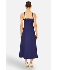 Yumi Women's Pansy Strappy Midi Dress