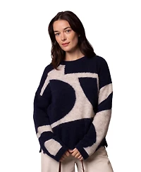 Celtic & Co. Women's Abstract Geo Sweater