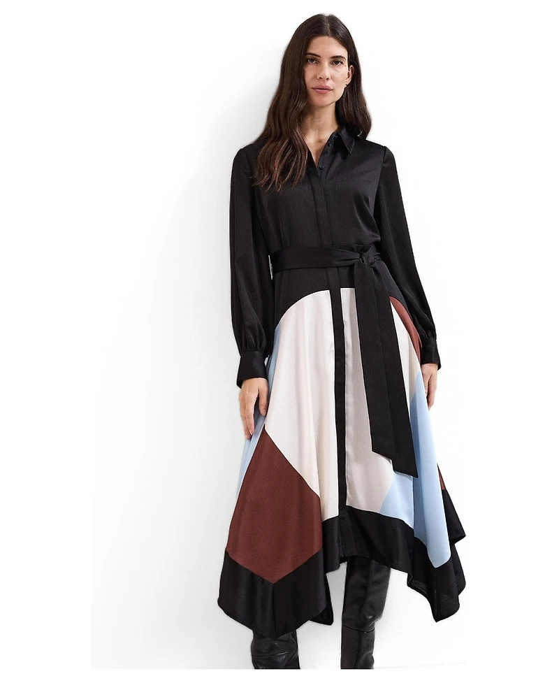 Phase Eight Women's Samalie Satin Hanky Dress