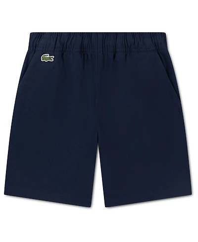 Lacoste Boys' 8-18 Stretch Twill Pull-On Shorts