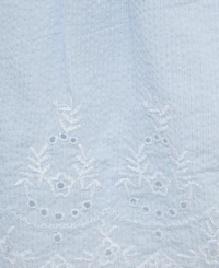 Little Me Baby Girls' Eyelet Embroidery Top, Shorts and Headband, 3-Piece Set