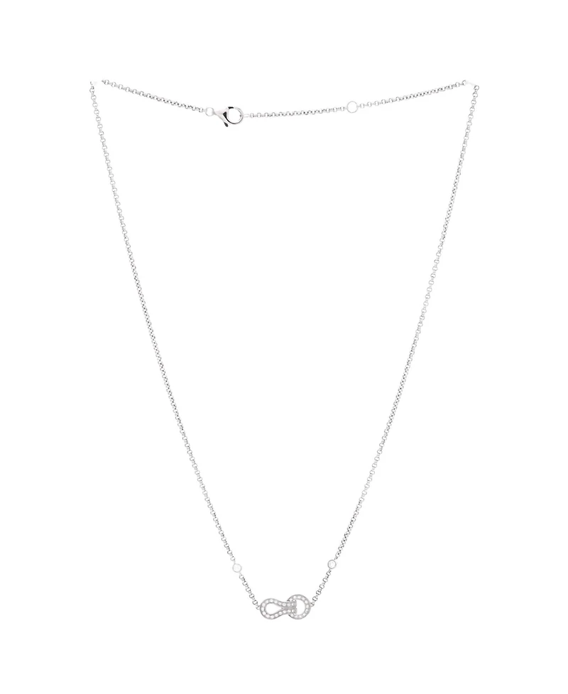 Pre-Owned Cartier Agrafe Cable Chain Necklace