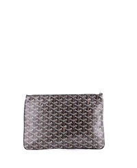 Pre-Owned Goyard Mm Senat Zip Pouch Coated Canvas