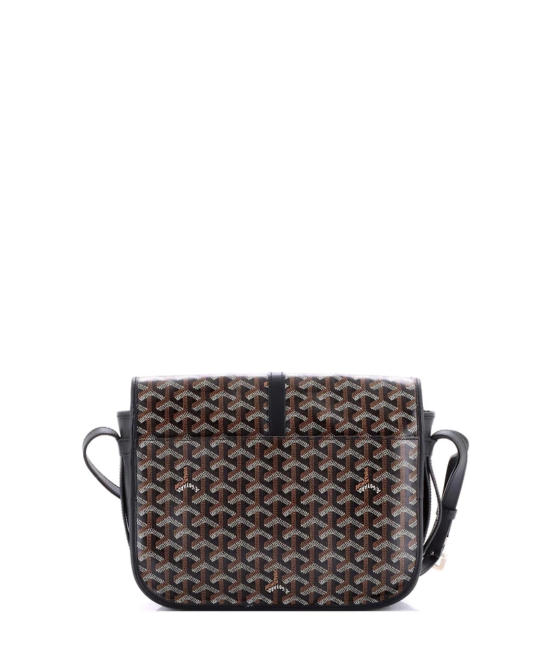 Pre-Owned Goyard Mm Belvedere Ii Messenger Bag Coated Canvas