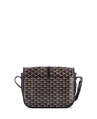 Pre-Owned Goyard Mm Belvedere Ii Messenger Bag Coated Canvas