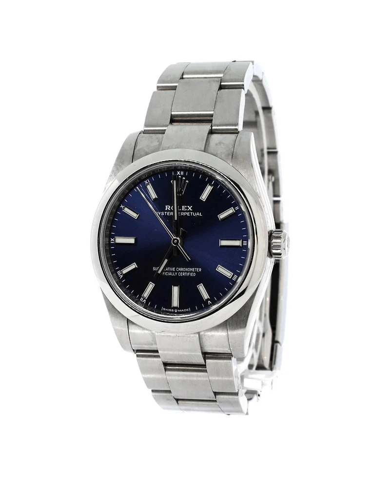 Pre-Owned Rolex Oyster Perpetual Automatic Watch in Stainless Steel 34mm