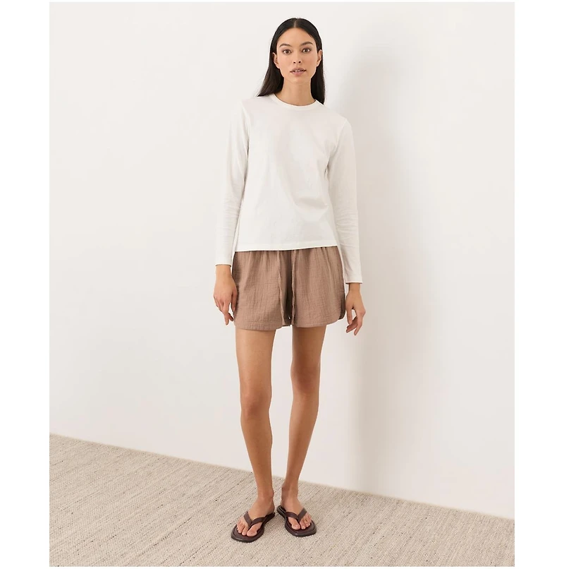 Pact Women's Cotton Slub Organic Long Sleeve Tee