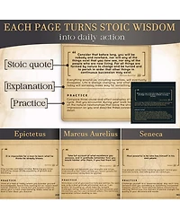 Quokka Calendar Stoicism 365 Daily Quotes & Stoic Affirmations for Strength & Resilience for Adults