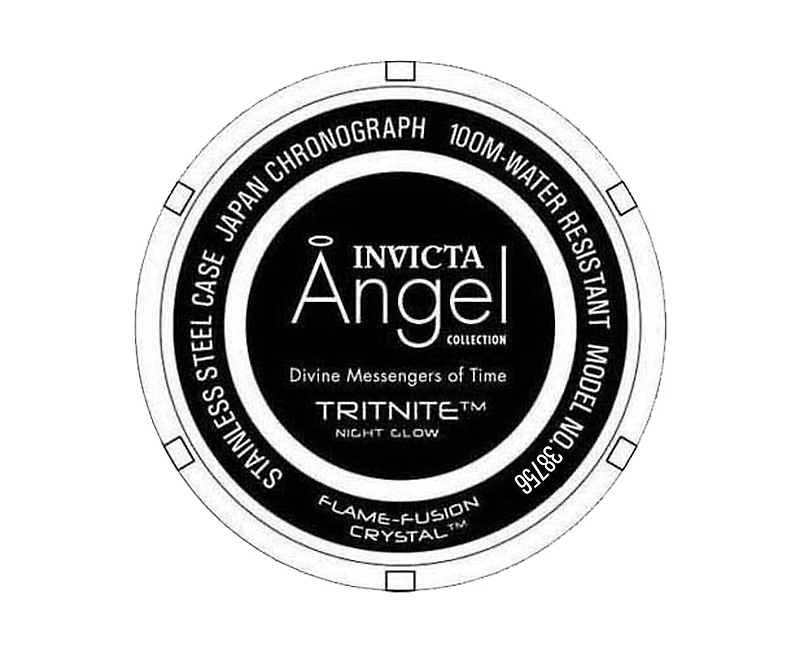 Invicta 38756 Angel Quartz Chronograph Dial Watch