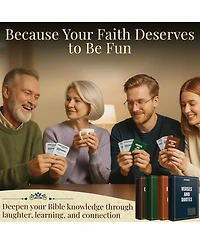 Quokka Bible Trivia Game for Adults – 500 Christian Questions for Fun Family & Adult Play