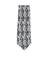 Trafalgar Ambrose Dapper Night Silk Formal End Suspenders and Necktie Set