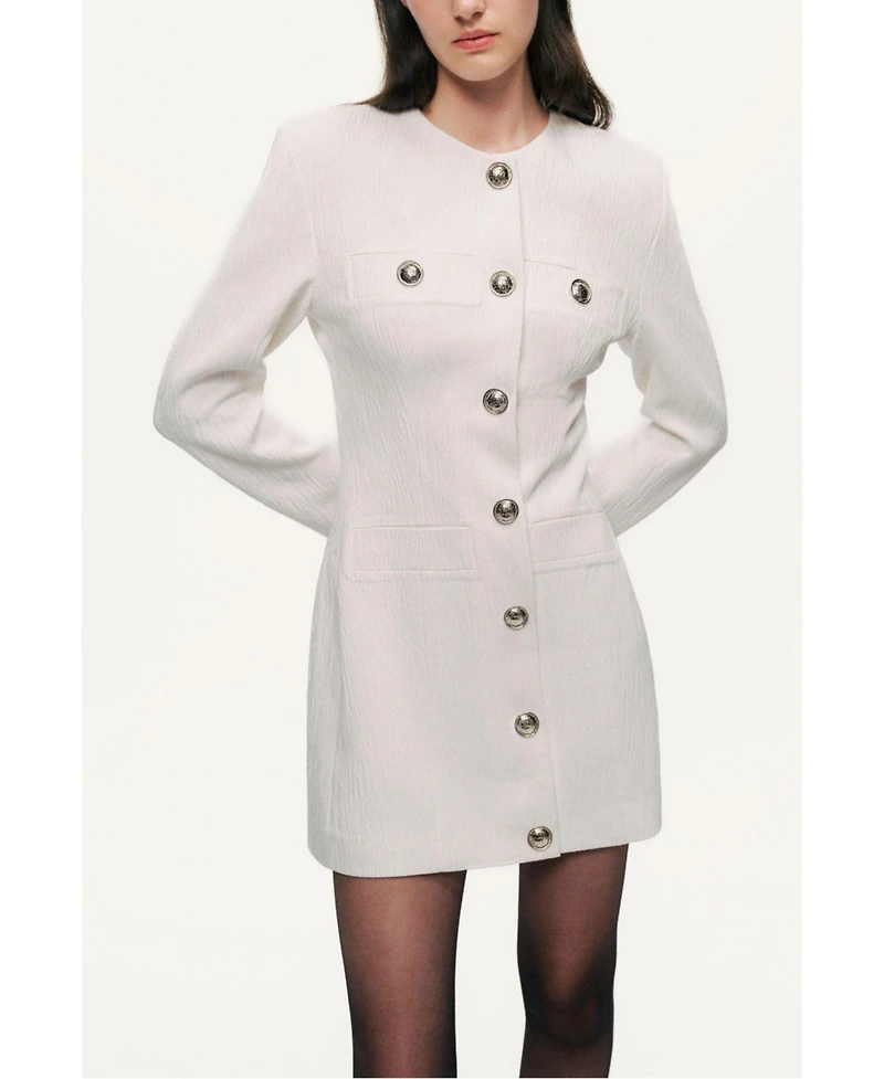 Nocturne Women's Padded Shoulder Mini Dress