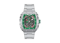 Invicta 49219 Invicta Racing Quartz VD86 Plastic, Skeleton, Metal Dial Watch