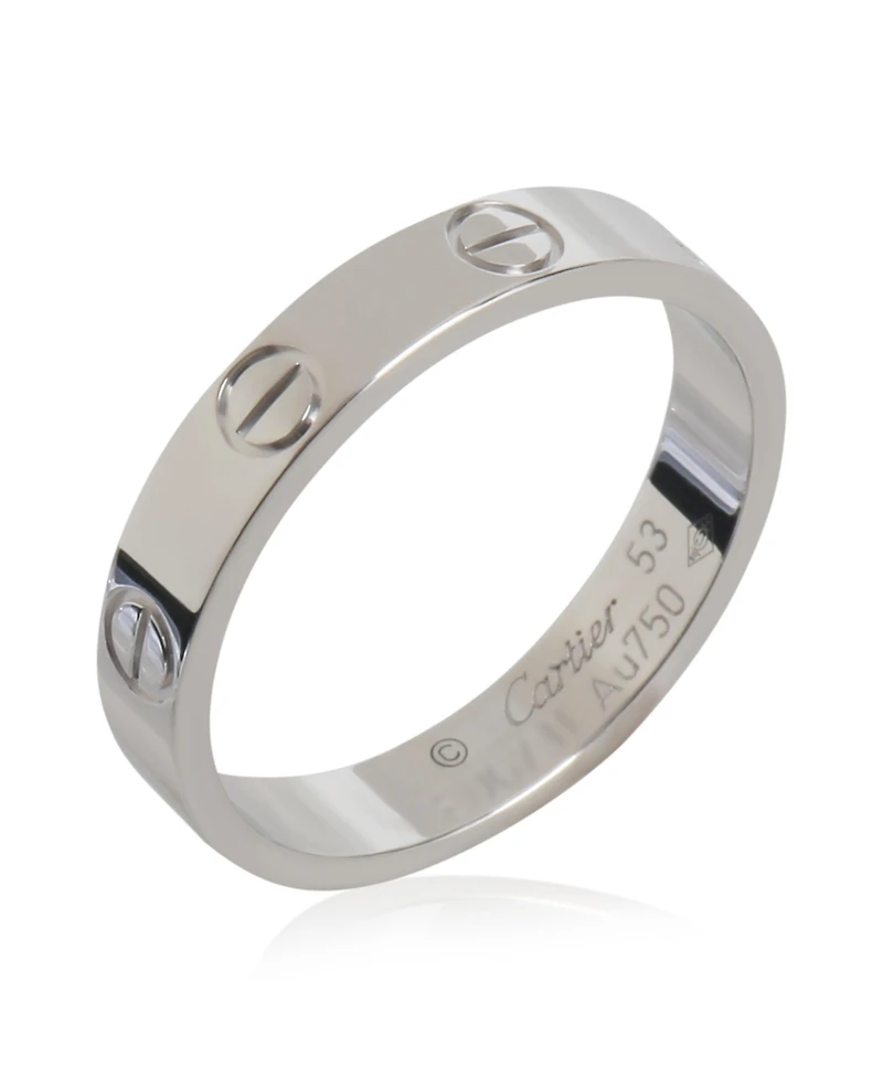 Pre-Owned Cartier White Gold Small Model Love Ring