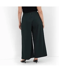 City Chic Women's Plus Abbie Wide Leg Pant