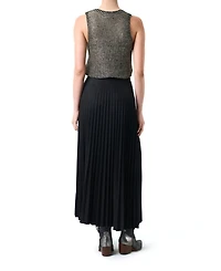 Velez Women's Pleated Knit Skirt