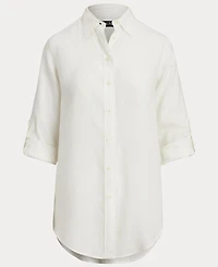 Lauren Ralph 100% Linen Shirt