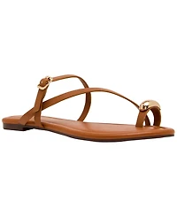 Madden Girl Women's Tune Embellished Strappy Slide Sandals