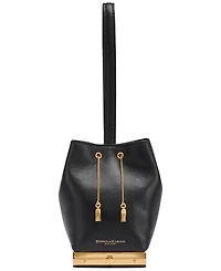 Donna Karan New York Sisal Leather Clutch