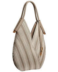 Donna Karan New York Baldwin Chevron Large Shoulder Bag