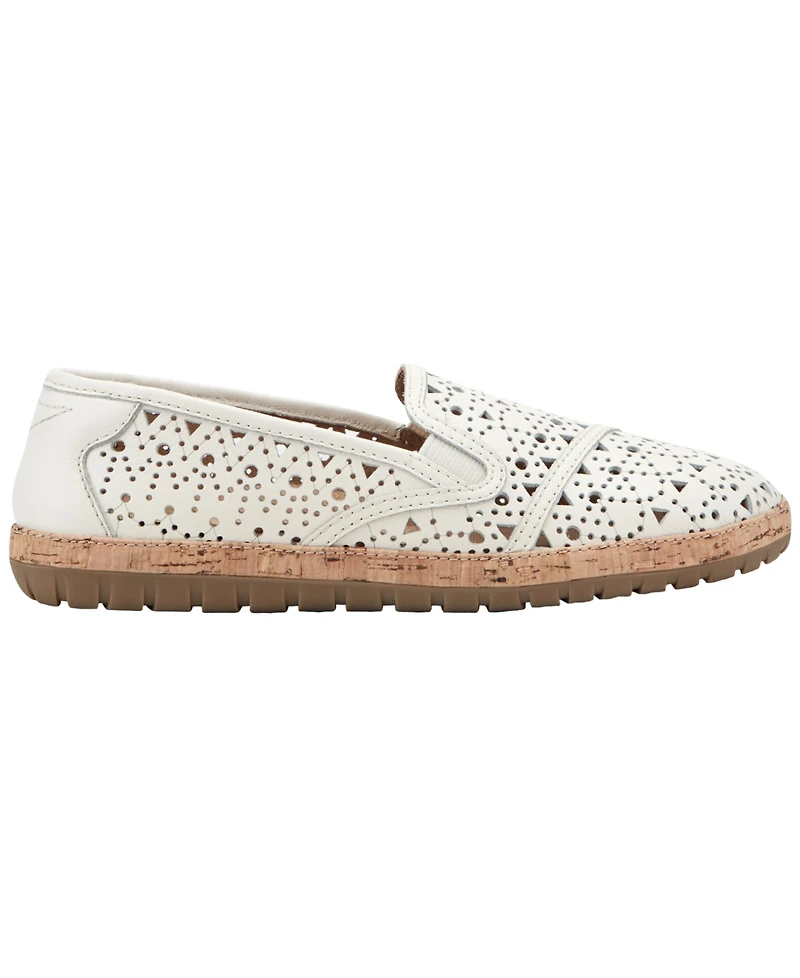 Earth Women's Tomlyn Leather Slip-On Flats