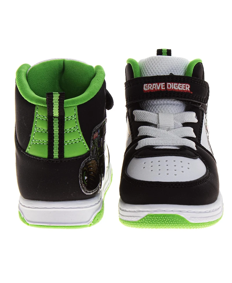 Monster Jam Boys' High-Top Sneakers